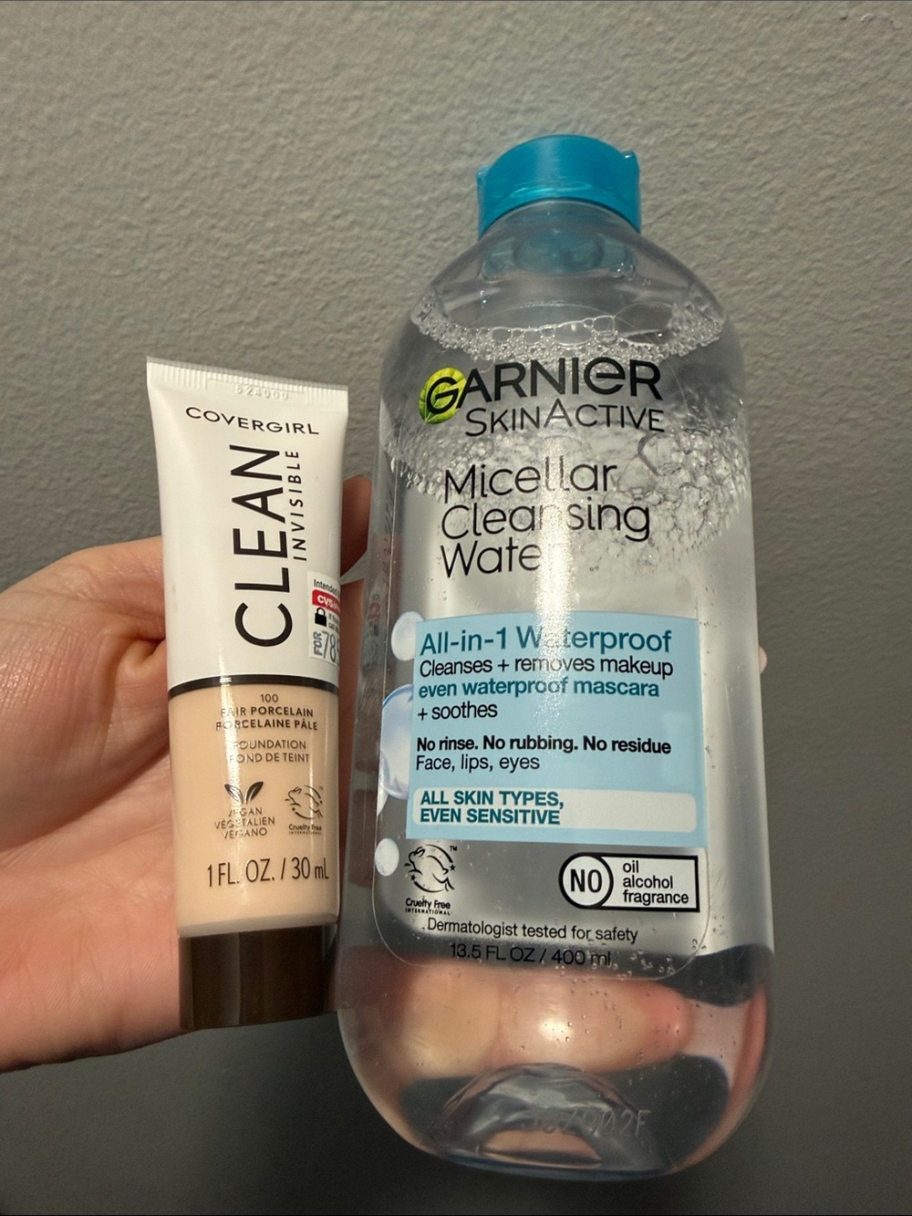 Garnier Micellar Cleansing Water with Teal Cap